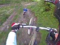 MTB Freeride in Bike Park BREH