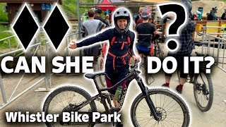 Can She Ride Double Black Trails At Whistler...