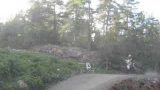 sol på gjervåg motorcross bane:D