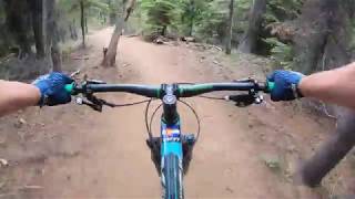 Riding Tiddlywinks Trail in Bend, Oregon