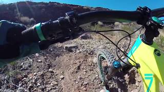Mountain Biking Sara Park Trails in Havasu