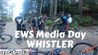 Media Day with the EWS in Whistler Stage 2 and...
