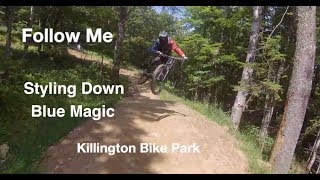 killington new blue magic trail killington new blue magic trail