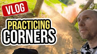 MTB Cornering Practice in Flottsbro Bike Park