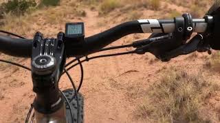 Raw video from the fat bike loop. Cockpit view