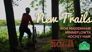 Riding new trails at Tioga Recreation Area |...