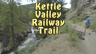 Mountain Biking Kettle Valley Railway Trail -...
