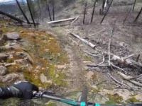 No Left Turn Unstoned Mountain Bike Trail -...