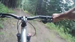 Mountain Biking Mount Emily Recreation Area...