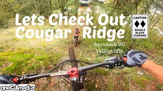 Lets Check Out Cougar Ridge Double Black Trail...