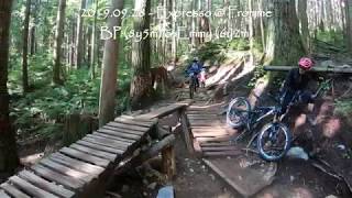 8 year old BP rides the Expresso giant rock roll
