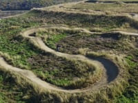 skilled riders flowing down Mt. Trashmore