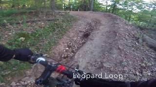 Leopard Loop MTB Trail in Bentonville Arkansas
