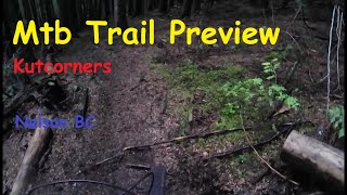 Kutcorners, Nelson B.C. Mountain Bike Trail,...