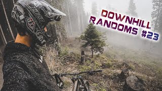 ROADGAP FAIL and new muddy TRAILS! - DOWNHILL...