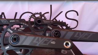 SOC17 - Praxis Works debuts LYFT carbon cranks