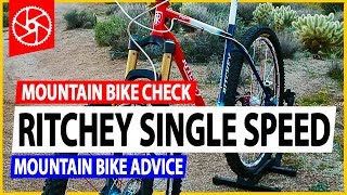 SINGLE SPEED MOUNTAIN BIKE CHECK // Mountain...