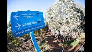 world cup dh -stromlo trail map