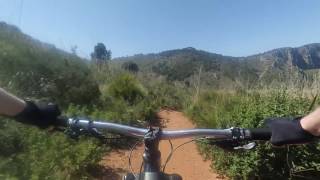 MONTE CATALFANO CON UNA MTB FRONT DA 26' E UNA...