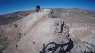 Nephi's Twist DH Trail in Hurricane Utah...