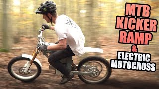MTB KICKER RAMP GAPS AND ELECTRIC MOTOCROSS...