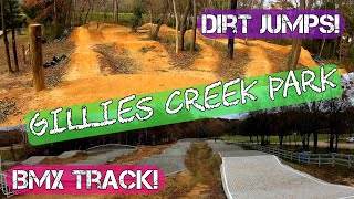 Gillies Creek Park: Dirt jumps and Bmx racetrack