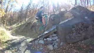Mountain Biking Maple Hollow DH Bike Park