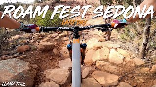 Roam Fest Sedona Day 3 | LLAMA TRAIL (GoPro 8)