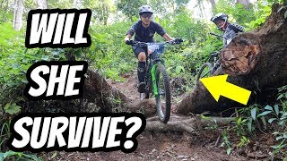 She Regrets Signing Up To Race! (International...