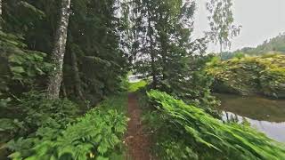 25 Jun 2019 riding down down: Fosstien in  Askim