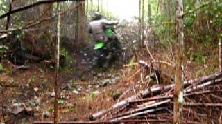 Kawasaki KX 250 Hillclimb Enduro line, Tansky B.C.