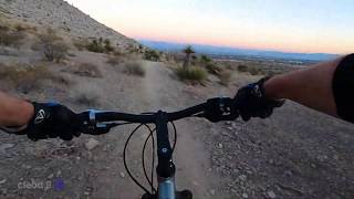Biking Cleod 9 & Bandana: sunset jump ride...