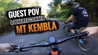 Guest POV @wheresconner following me down Mt....