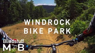 Mountain Biking Windrock Bike Park in Oliver...