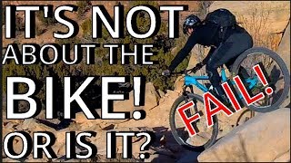 it's NOT about the bike! Horsethief Drop-In on...