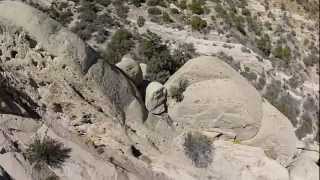 Devils PunchBowl, Littlerock, Ca - Aerial View