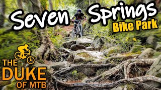A Downhill MTB Adventure at Seven Springs Bike...