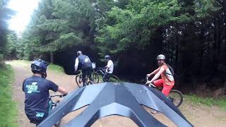 Mild Peril mountain bike trail at Glentress