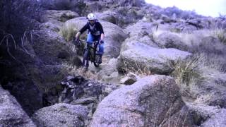 Riding the yucca drop