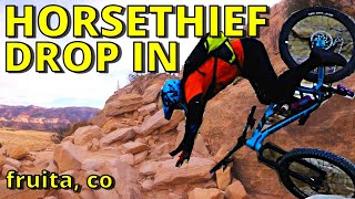 MY SCARIEST LINE EVER! My Horsethief DropIn...