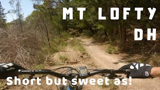 Riding Local Trails Blind // Mt Lofty DH GoPro...