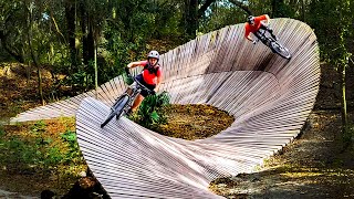 Riding a Wooden Wave in the Jungle!