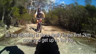 MTB Guide Book, Tasmania, Mt Stronach
