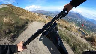 Downhill Racing at Coronet Peak
