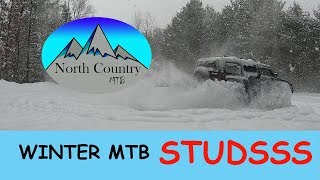 Winter rides with studded tires | MTB 2018