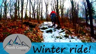 Winter Mountain Biking: Cannondale Fat CAAD 2,...