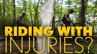 Should you ride your mountain bike when injured?