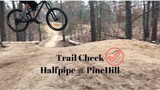 Pine Hill Bike Park - Halfpipe @ Pine Hill...