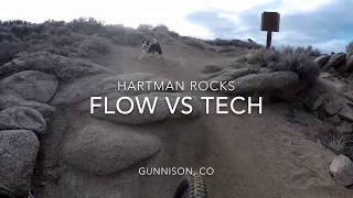 Flow Vs Tech | Mountain Biking At Hartman Rocks