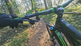 Romsåsen: The trail was so steep I had to walk up